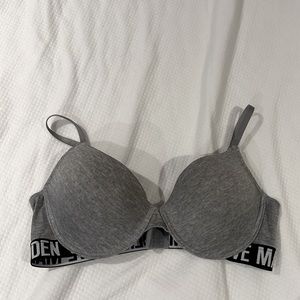 Steve Madden Gray Bra 38C